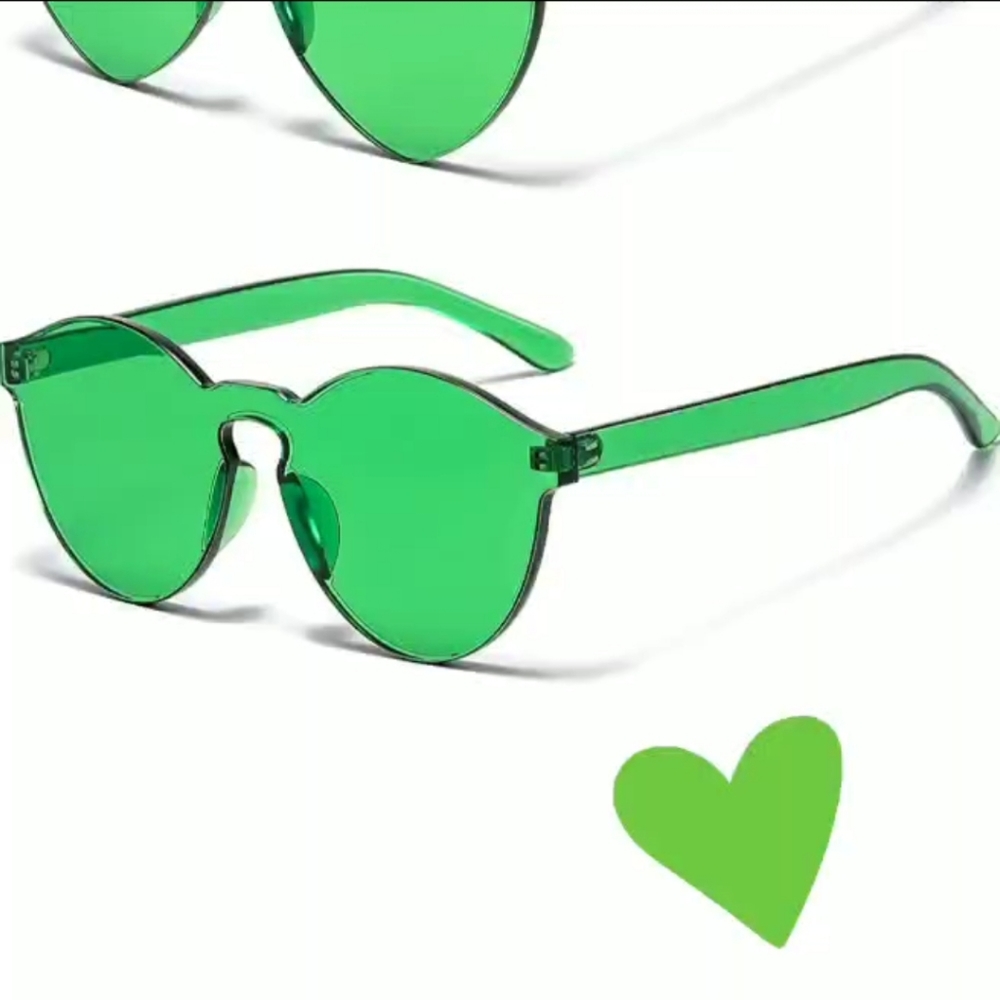 Green Sunglasses NWT